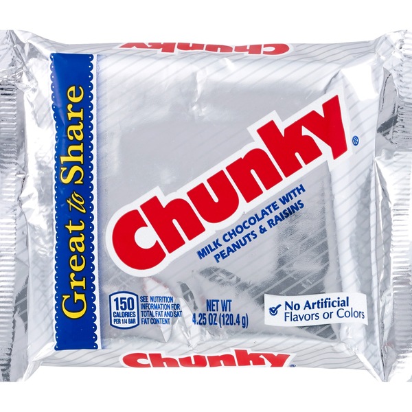 Nestle Chunky Candy Bar, 4.25 oz