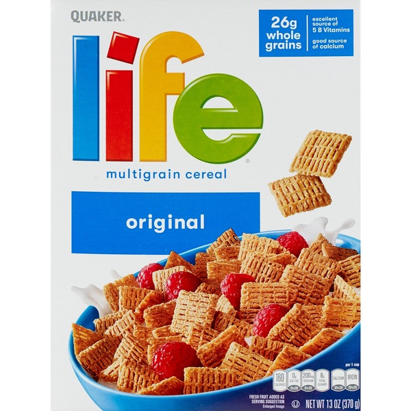 Quaker Life Original Multigrain Cereal, 13 oz