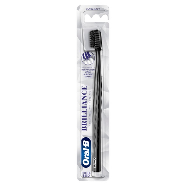 Oral-B Brilliance Whitening Toothbrush, Extra Soft Bristle