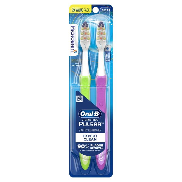 Oral-B Vibrating Pulsar Expert Clean Battery Toothbrush