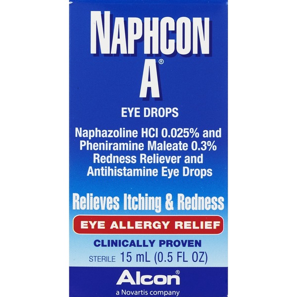 Naphcon-A Allergy Relief Eye Drops, .5 fl oz