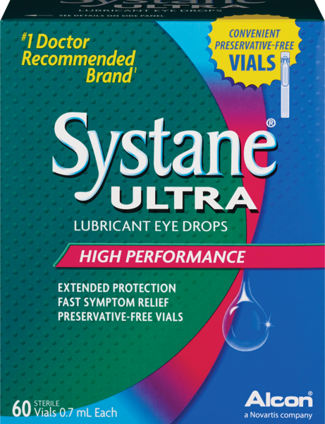 Systane Ultra Lubricant Eye Drops Vials