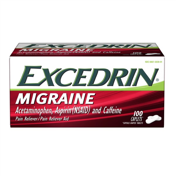 Excedrin Migraine Pain Relief Caplets