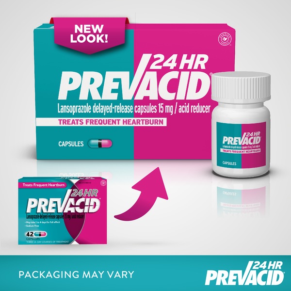 Prevacid 24HR Frequent Heartburn Treatment Capsules