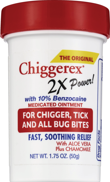 Chiggerex Medicated Ointment for Chigger, Tick and All Bug Bites