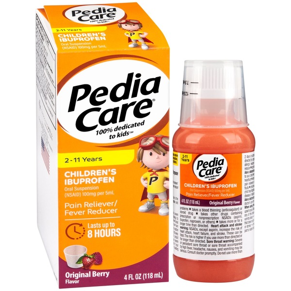 PediaCare Children's Ibuprofen Berry, 4 OZ