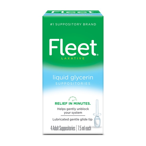 Fleet Laxative Liquid Glycerin Suppositories