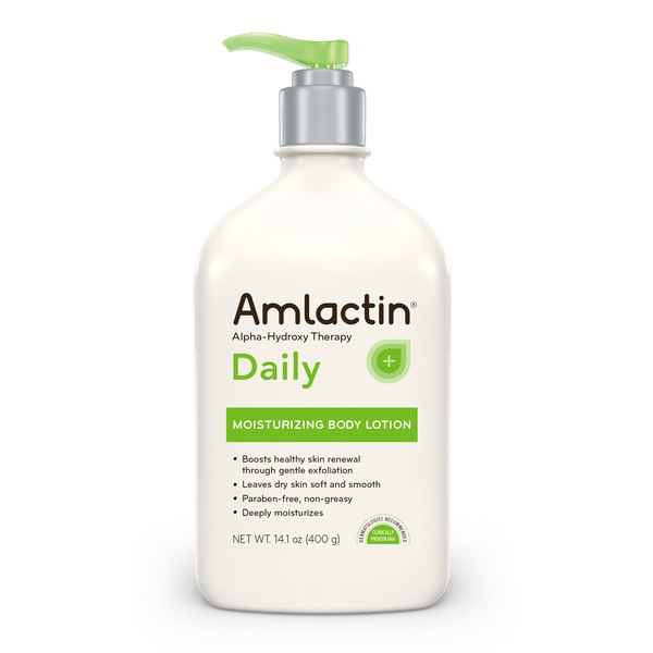 AmLactin Daily Moisturizing Body Lotion, Paraben-Free
