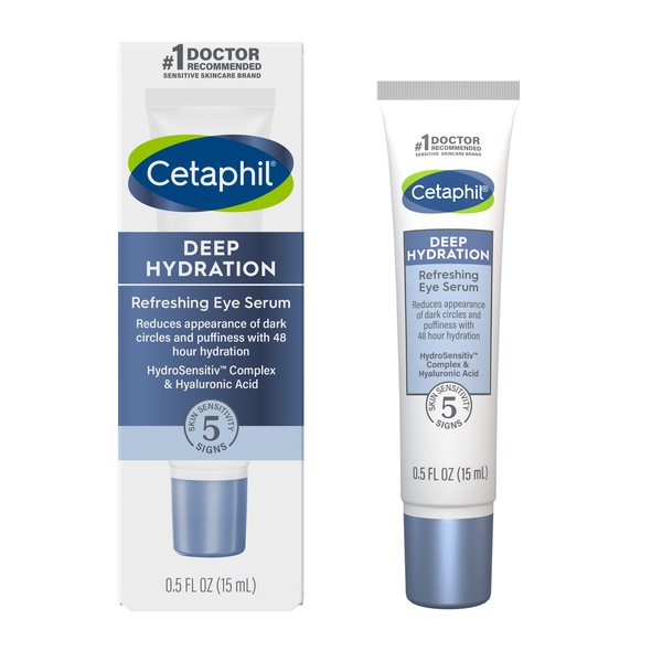 Cetaphil Deep Hydration Refreshing Eye Serum, 0.5 OZ