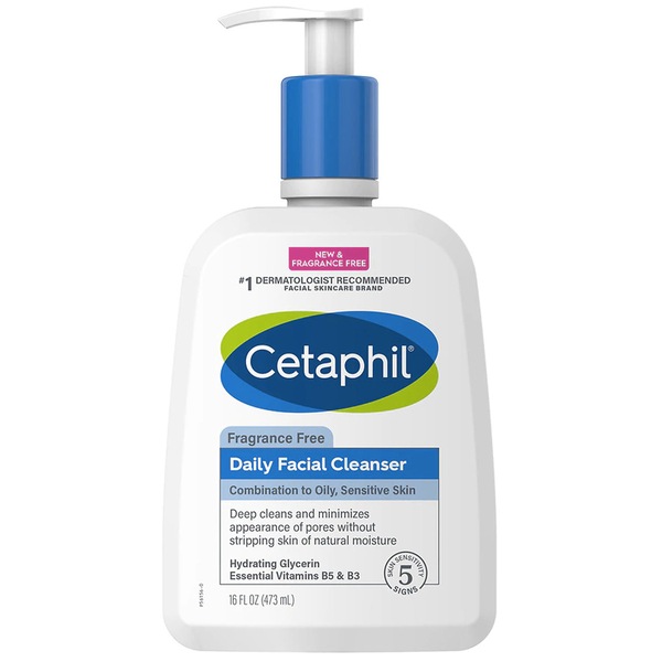 Cetaphil Daily Fragrance Free Facial Cleanser