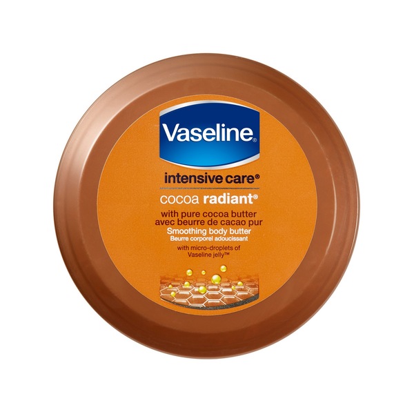 Vaseline Cocoa Radiant Body Butter Lotion, 8 OZ