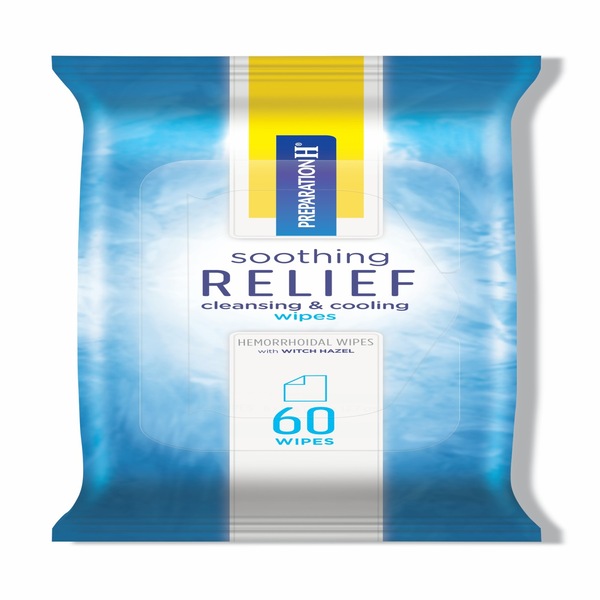 PREPARATION H Soothing Relief Cleansing & Cooling Wipes