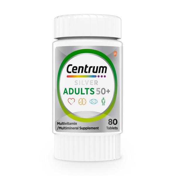 Centrum Silver Multivitamin Tablets for Adults 50+
