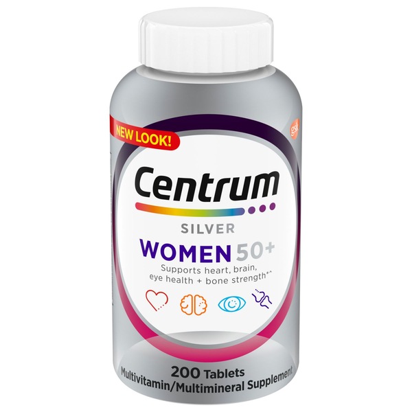 Centrum Silver Multivitamin for Women 50+ Tablets