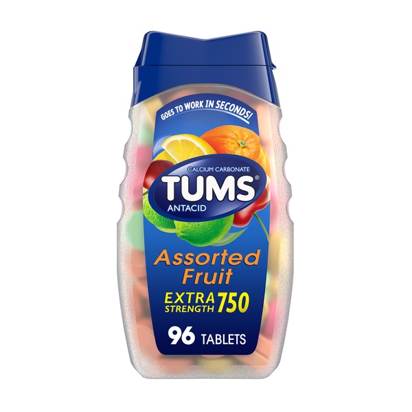 TUMS Antacid Extra Strength Chewable Tablets