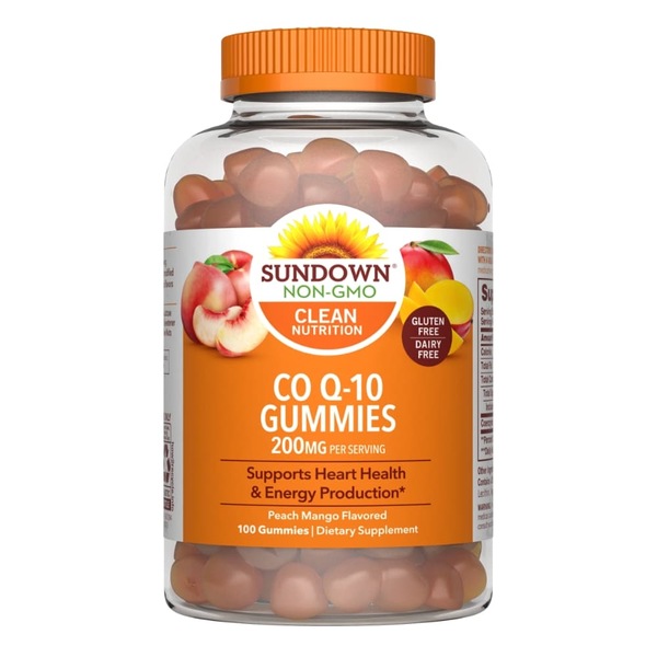 Sundown Co Q-10 Supports Heart Health 200 mg Gummies, 100 CT