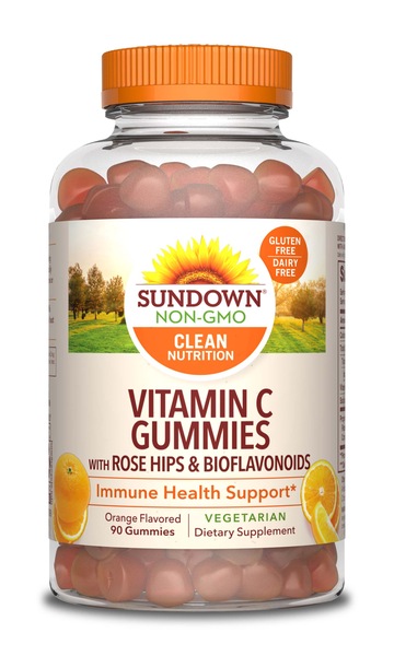 Sundown Naturals - Vitamina C en gomitas, 90 u.