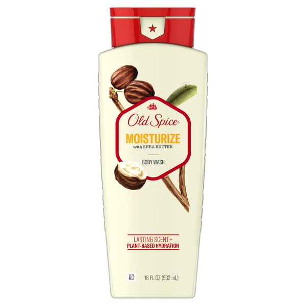 Old Spice Body Wash for Men, Moisturize with Shea Butter