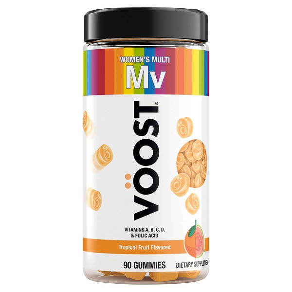 VÖOST Women's Multivitamin Gummies, Tropical Fruit Flavored, 30 Day Supply, 90 CT