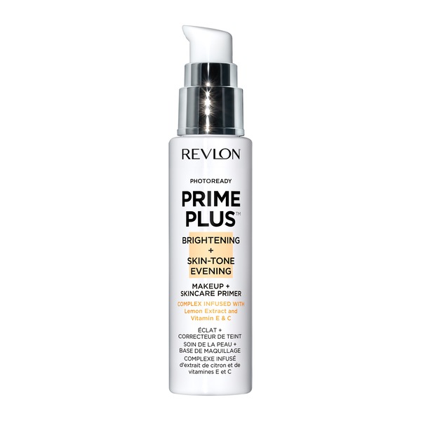 Revlon Photoready Prime Plus Brightening + Skin Tone Evening - Prebase de maquillaje y para antes de la rutina de cuidado de la piel