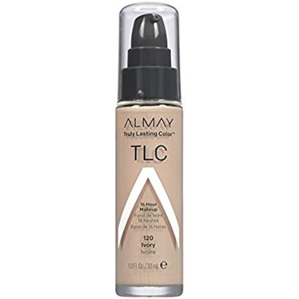 Almay Truly Lasting Color Foundation Makeup with SPF 15 Broad Spectrum, 1 OZ