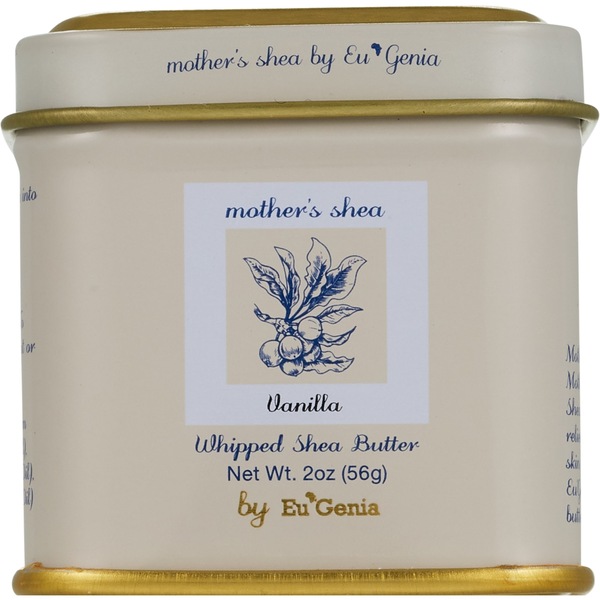 Mother's Shea Vanilla Travel Size Whipped Shea Butter, 2 OZ