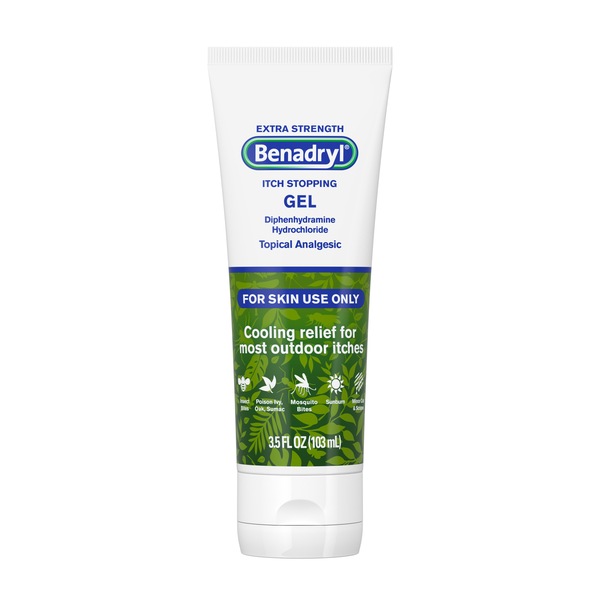 Benadryl Extra Strength Cooling Relief Anti-Itch Gel