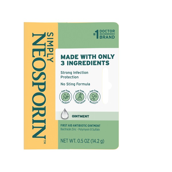 Simply Neosporin 3-Ingredient Antibiotic Ointment