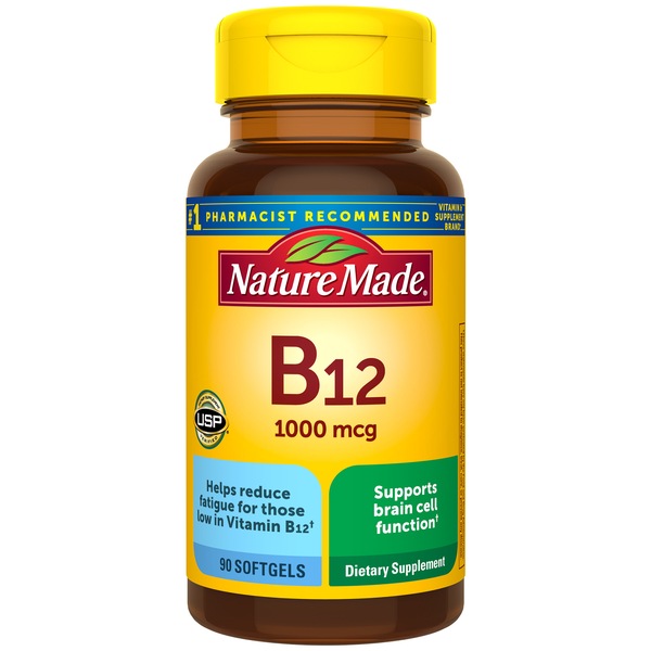 Nature Made Vitamin B12 1000 mcg. Softgels, 90CT