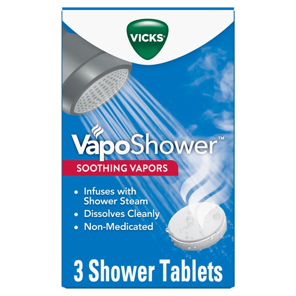 Vicks VapoShower Soothing Vapors Shower Tablets