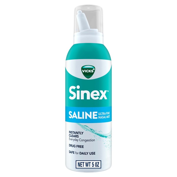 Vicks Sinex Saline Ultra Fine Nasal Mist, 5 OZ