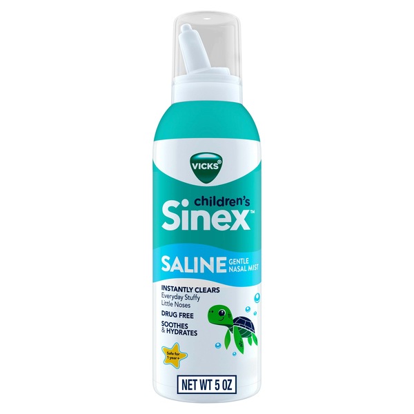 Vicks Children's Sinex Saline Gentle Nasal Mist, 5 OZ
