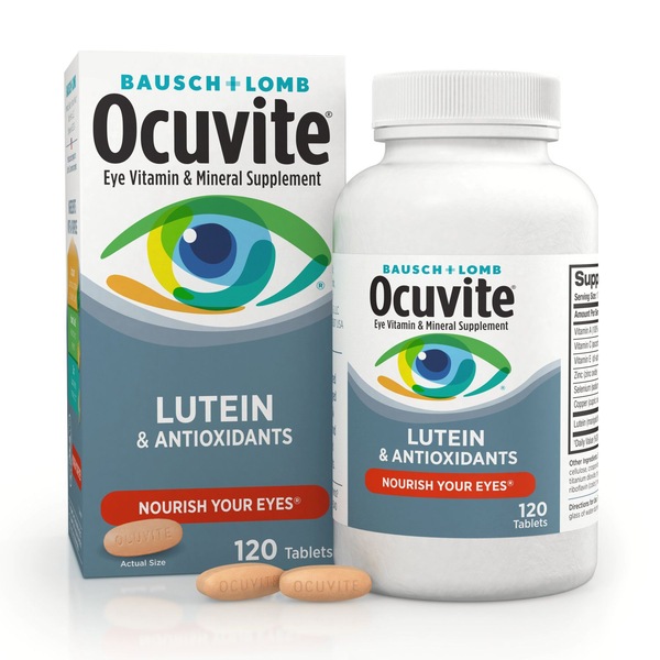 Ocuvite Vitamin & Mineral Supplement with Lutein, 120 CT