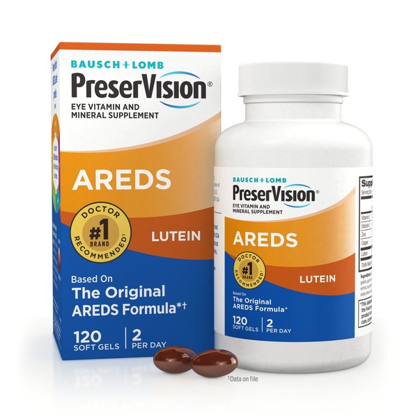 PreserVision  Eye Vitamin & Mineral Supplement AREDS Lutein