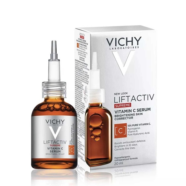 Vichy LiftActiv Vitamin C Brightening Skin Corrector with Hyaluronic Acid