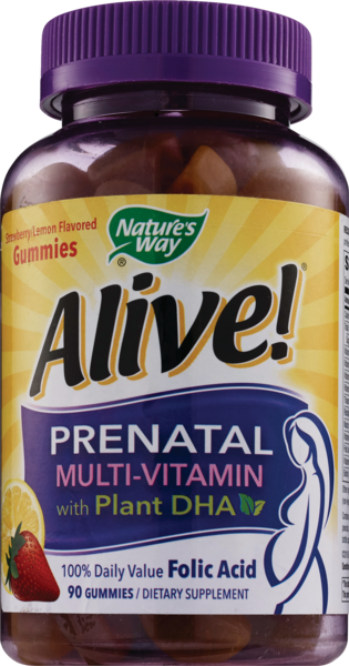 Alive! - Gomitas prenatales, 90 u.