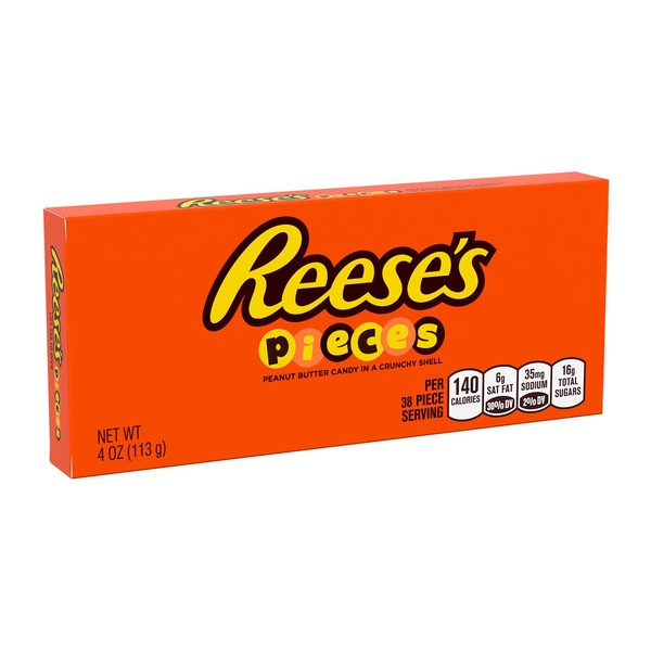 Reese's Pieces Peanut Butter Candy, 4.4 oz
