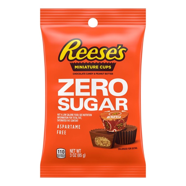 Reese's Peanut Butter Cups Miniatures, Sugar Free, 3 oz