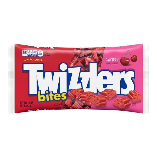 Twizzlers Bites Cherry Flavored Chewy Candy, 16 oz