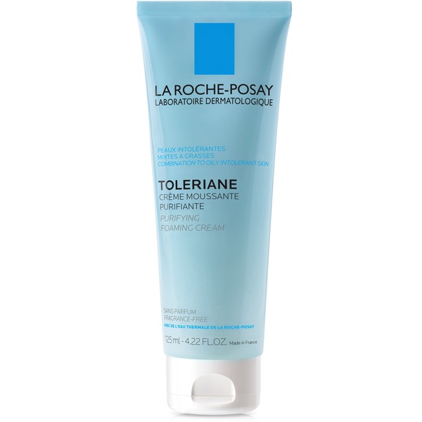 La Roche-Posay Toleriane Foaming Face Cleanser Cream, 4.22 OZ