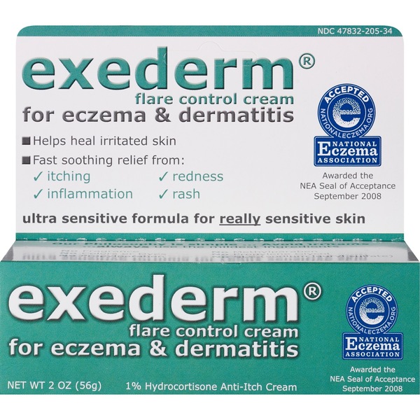Exederm - Crema para control de brotes de eczema y dermatitis
