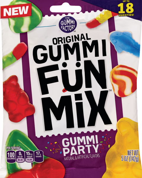 Original Gummi Fun Mix, Gummi Party, 5 OZ