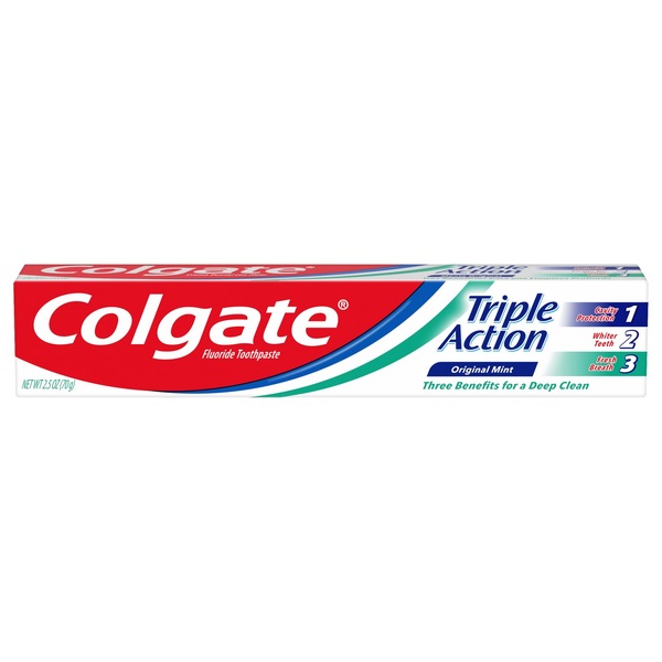 Colgate Triple Action - Pasta dental, Original Mint - 2.5 oz