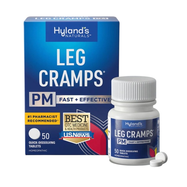 Hyland's Naturals Leg Cramps PM Quick-Dissolving Tablets