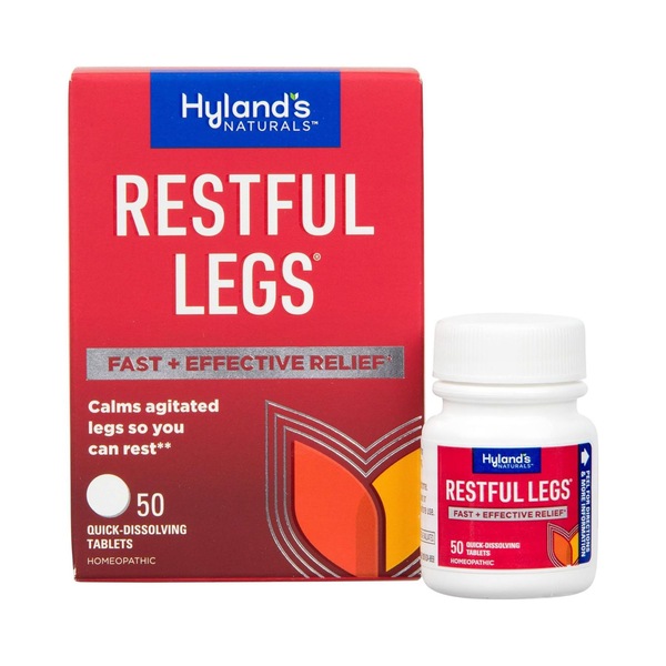 Hyland's Naturals Restful Legs Quick-Dissolving Tablets, 50 CT
