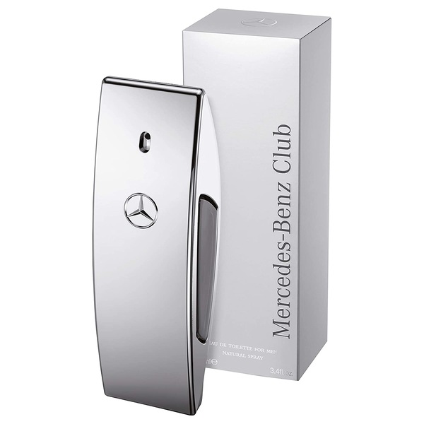 Mercedes-Benz Club Eau de Toilette Spray for Men, 3.4 OZ