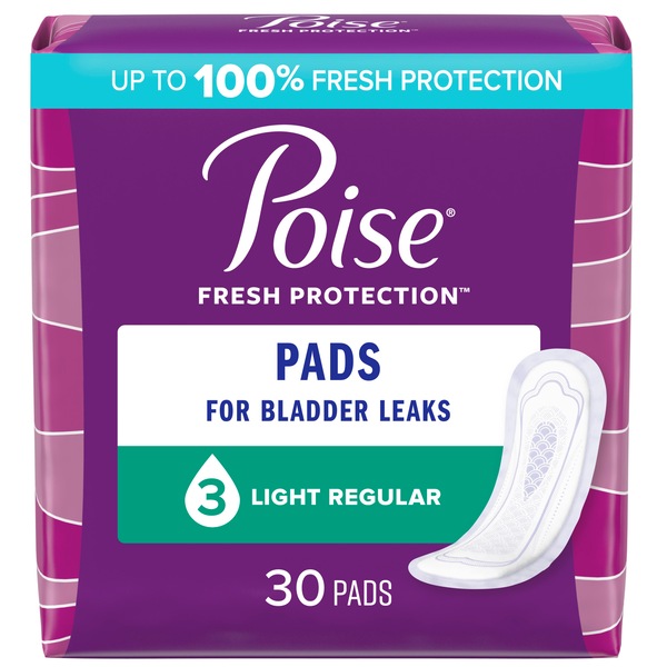 Poise Light Absorbancy Pads