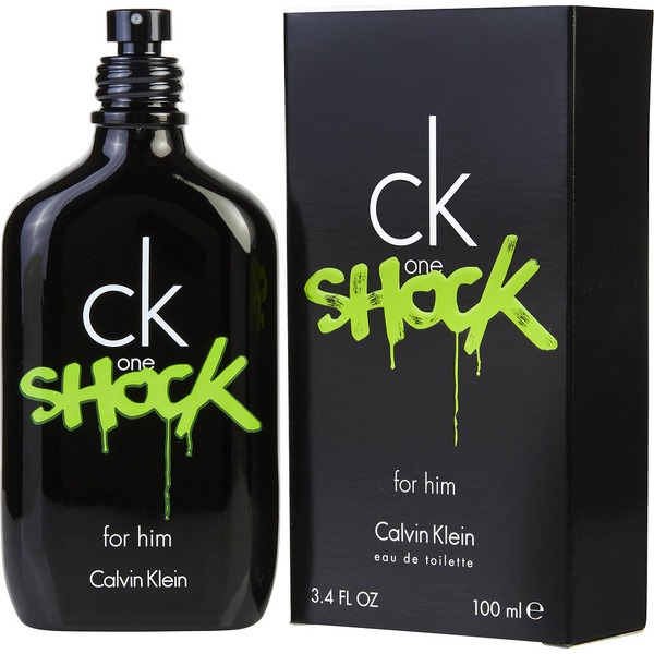 Ck One Shock For Him by Calvin Klein - Eau de Toilette en spray, 3.4 oz