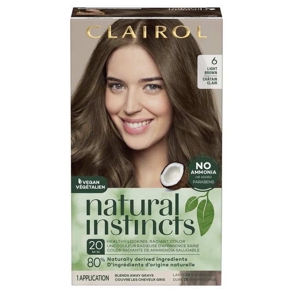 Clairol Natural Instincts Semi-Permanent Hair Color