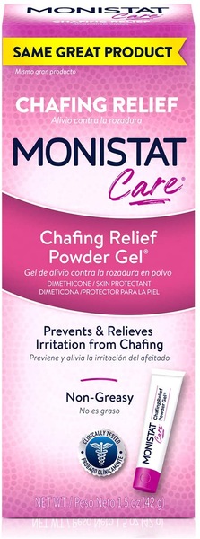 Monistat Care Chafing Relief Powder Gel, 1.5 OZ
